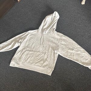 PINK Victoria's Secret Cream Oversized Hoodie